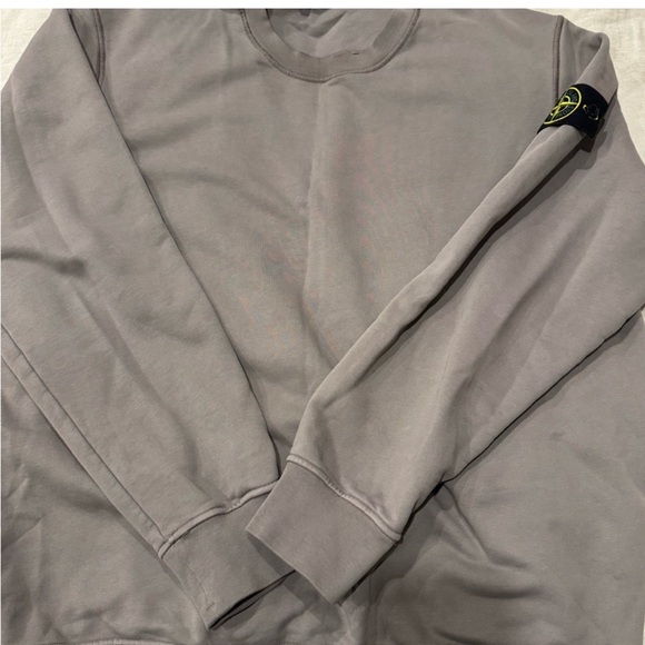 Stone Island Taupe Crewneck - Picture 1 of 7